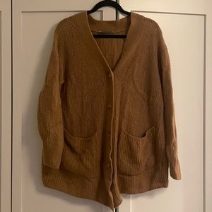Everlane alpaca cardigan